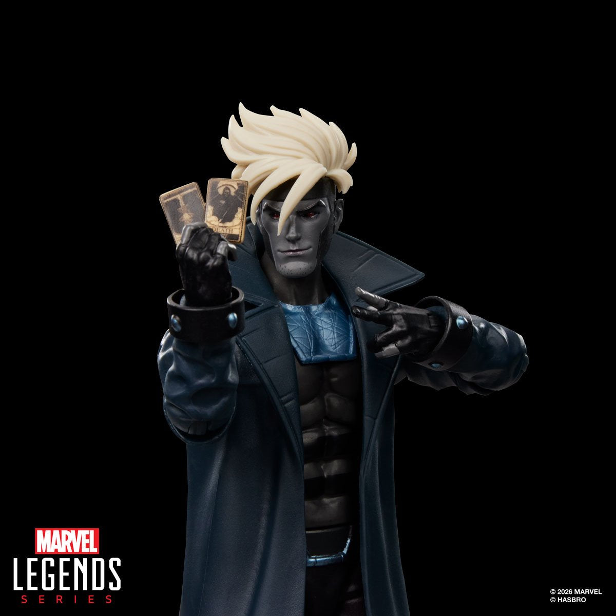 Marvel Legends X-Men 97 Death Gambit action figure by Hasbro, 6-inch collectible toy with detailed costume and accessories.