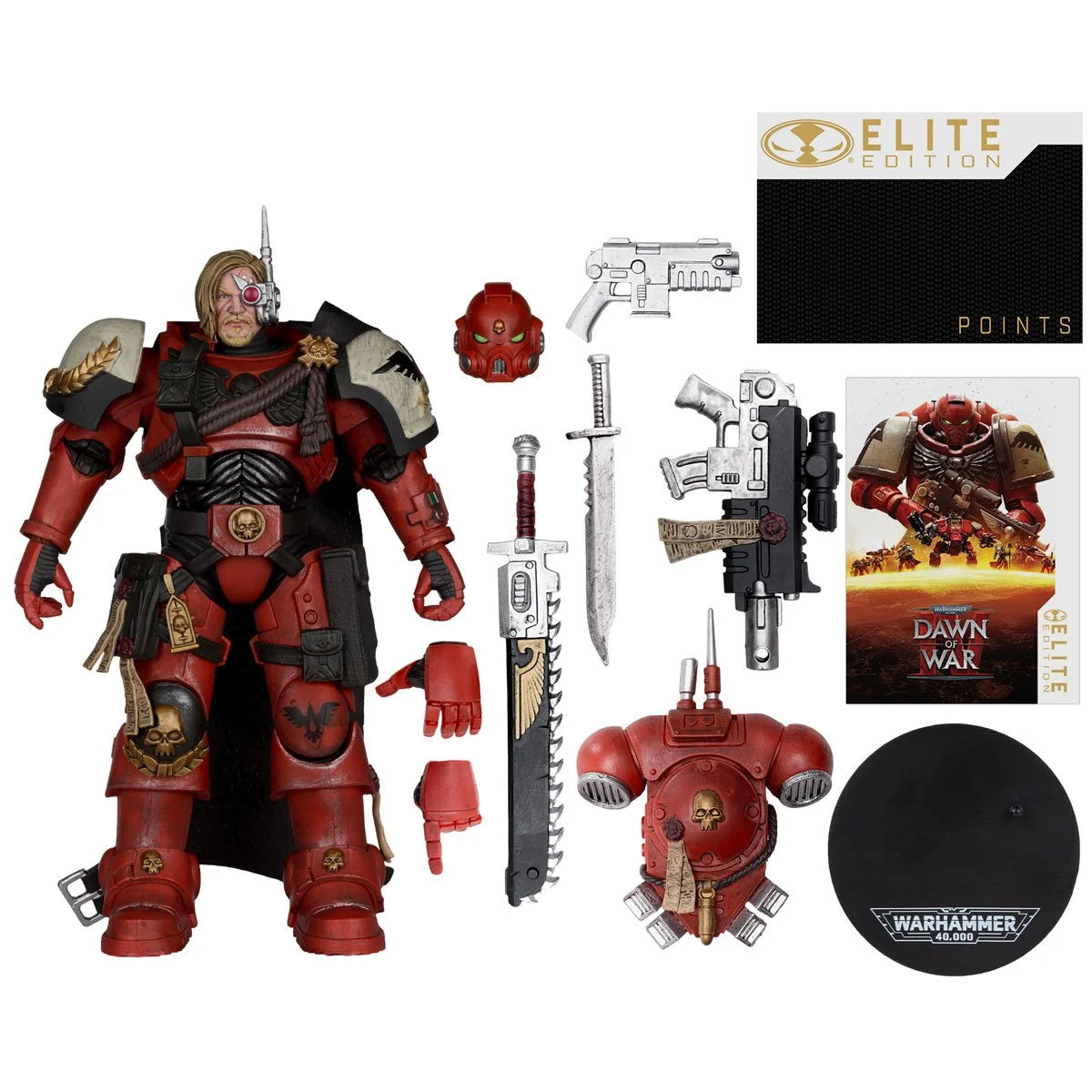 Warhammer 40,000 Captain Cyrus Dawn of War 4 McFarlane Elite Edition 