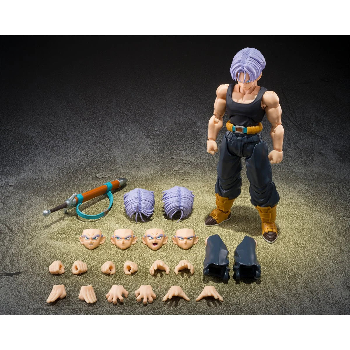 Dragon Ball Z Trunks Z-Fighters Limited Edition Z-Fighters Group Base Ver. B S.H.Figuarts Action Figure
