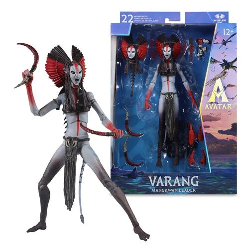 Avatar: Fire and Ash McFarlane Collector Edition Varang Mangkwan Leader 7-Inch Scale Action Figure