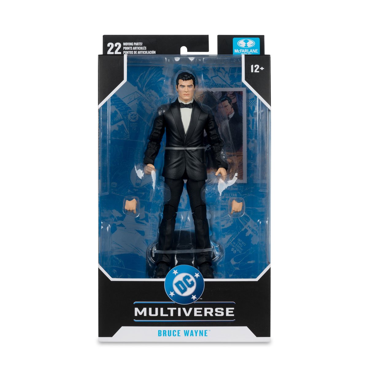 McFarlane Toys DC Multiverse Wave 6 Bruce Wayne Batman DC Classic 7-inch action figure in black suit
