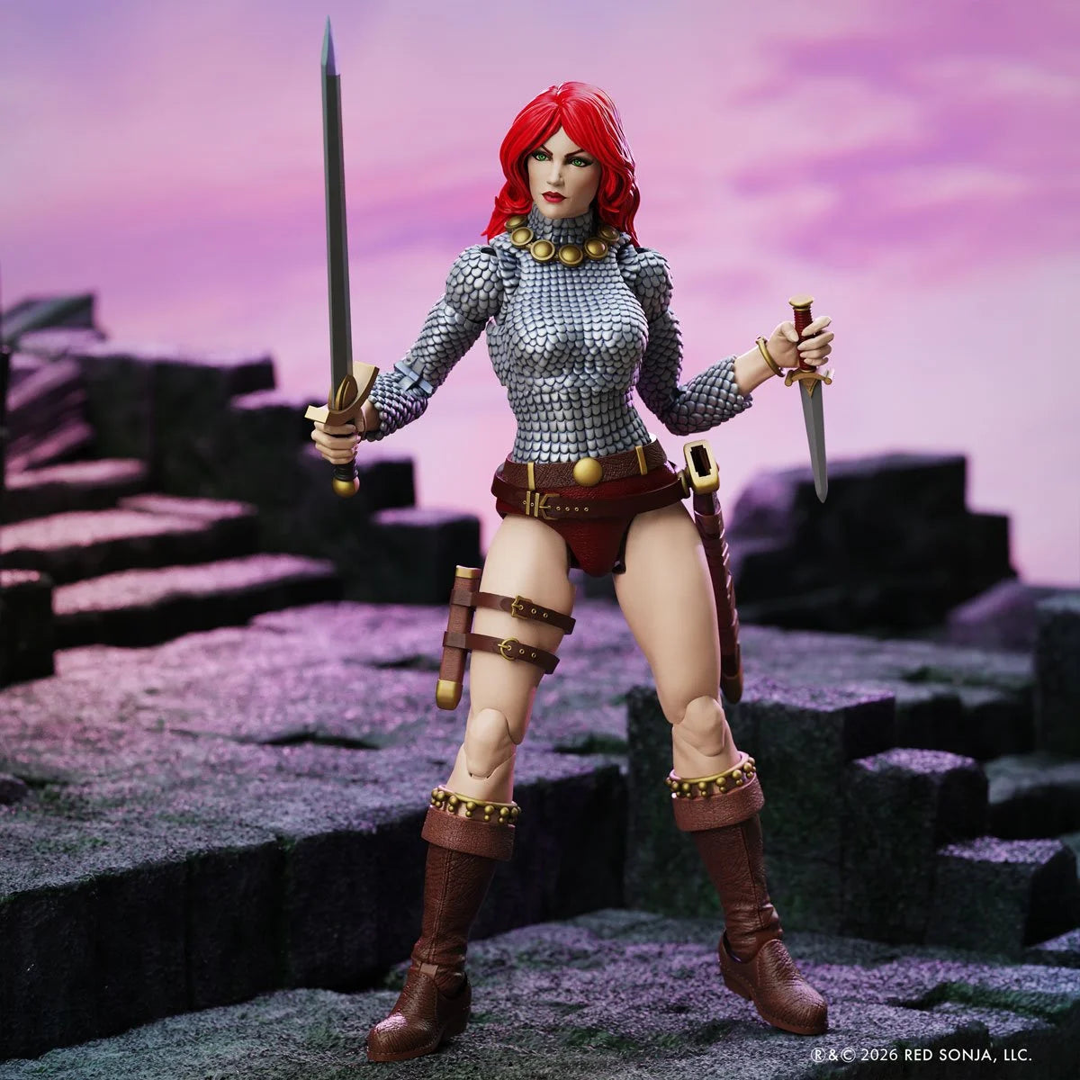 Red Sonja: Immortal Red Sonja 1:12 Scale Epic H.A.C.K.S. 6-Inch Action Figure