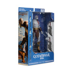 God of War Wave 2 Kratos McFarlane Toys gaming edition 7-inch scale action figure with detailed armor and weaponry.