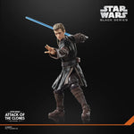 Star Wars Black Series Anakin Skywalker Padawan 6-inch action figure by Hasbro with detailed costume and pose.