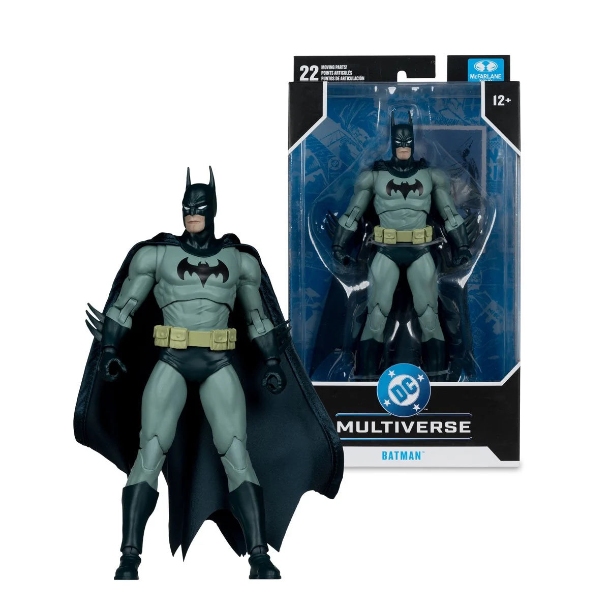 McFarlane Toys DC Multiverse Batman The Long Halloween 7-Inch action figure in detailed black costume