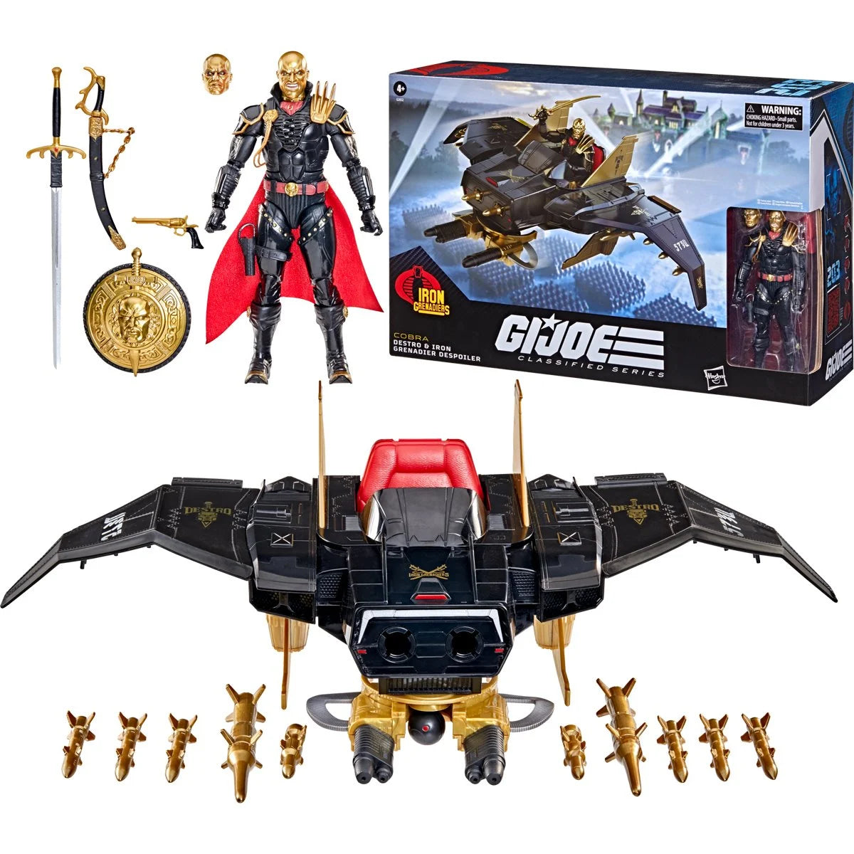 G.I. Joe Classified Series Destro & Iron Grenadier Despoiler