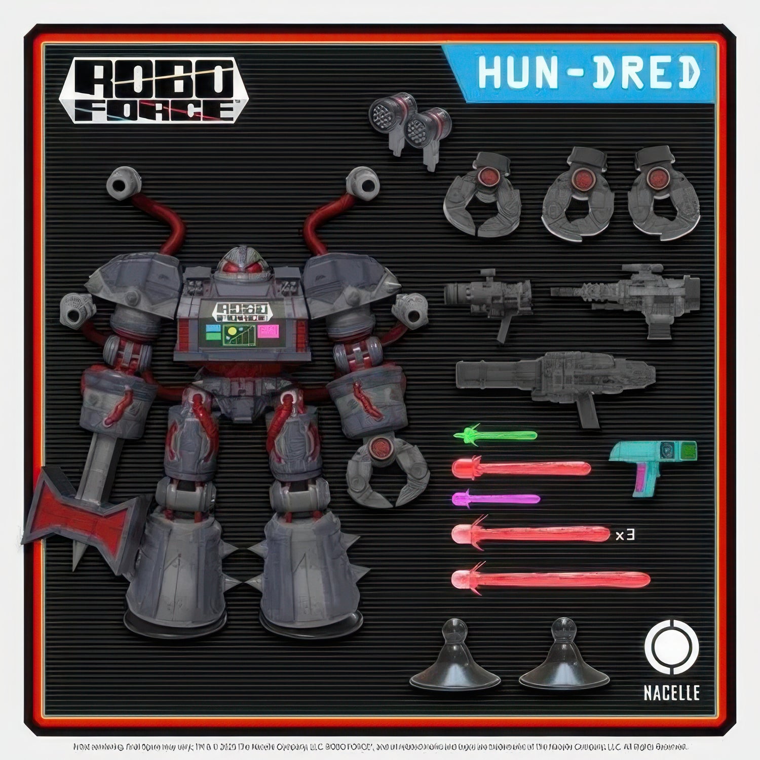 RoboForce Wave 2 Hun-Dred 1:12 Scale Action Figure