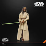 Hasbro Star Wars Black Series Agen Kolar 6-inch action figure in Jedi robes with lightsaber
