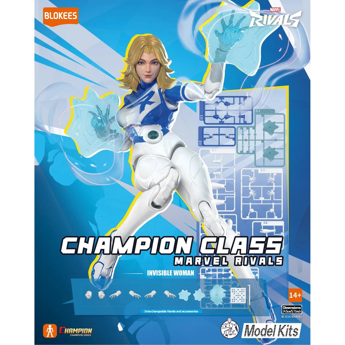 Blokees Marvel Rivals Champion Class Invisible Woman
