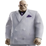 Kingpin One:12 Collective action figure by Mezco Toyz, detailed Marvel villain with articulated limbs and realistic costume features.