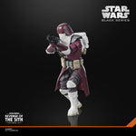 Star Wars Black Series Galactic Marine 6-inch action figure by Hasbro, detailed with armor and weapon, posed for display.