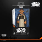 Star Wars Black Series Tessek 6-inch action figure by Hasbro, detailed figure of the alien character from Star Wars universe.