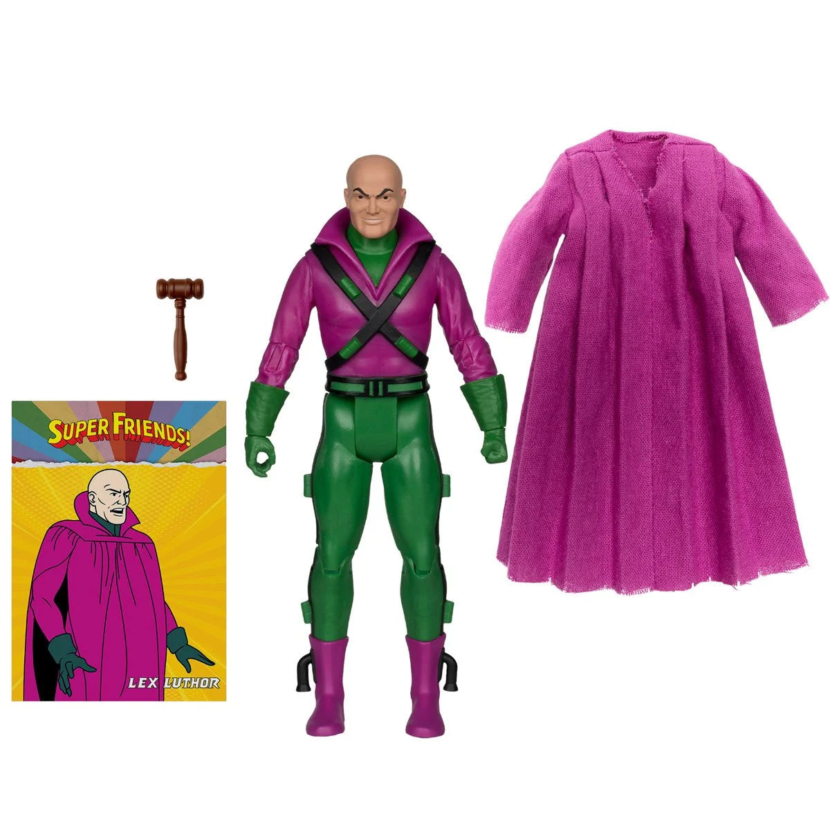 DC Retro Wave 15 Super Friends Judge Luthor 6-Inch Scale Action Figure
