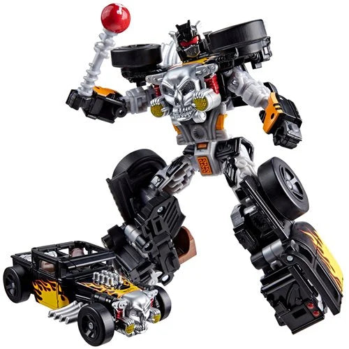 TRANSFORMERS COLLABORATIVE HOT WHEELS X TRANSFORMERS BONE SHAKER