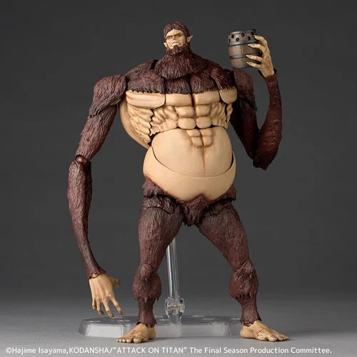 Attack on Titan Beast Titan Revoltech Amazing Yamaguchi Action Figure