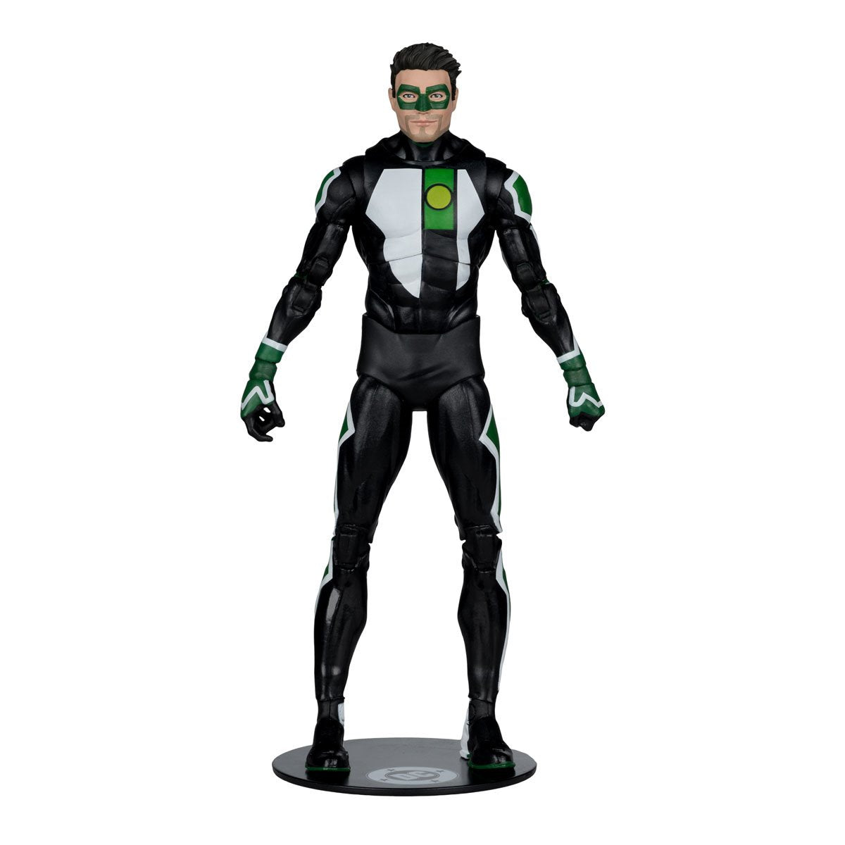 DC Multiverse Kyle Rayner Green Lantern 7-inch action figure by McFarlane Toys, detailed costume and accessories.