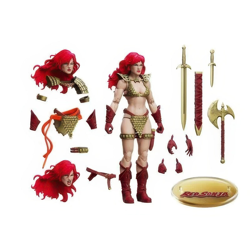 Red Sonja Limited Edition: Gold and Red Epic H.A.C.K.S. 1:12 Scale Action Figure