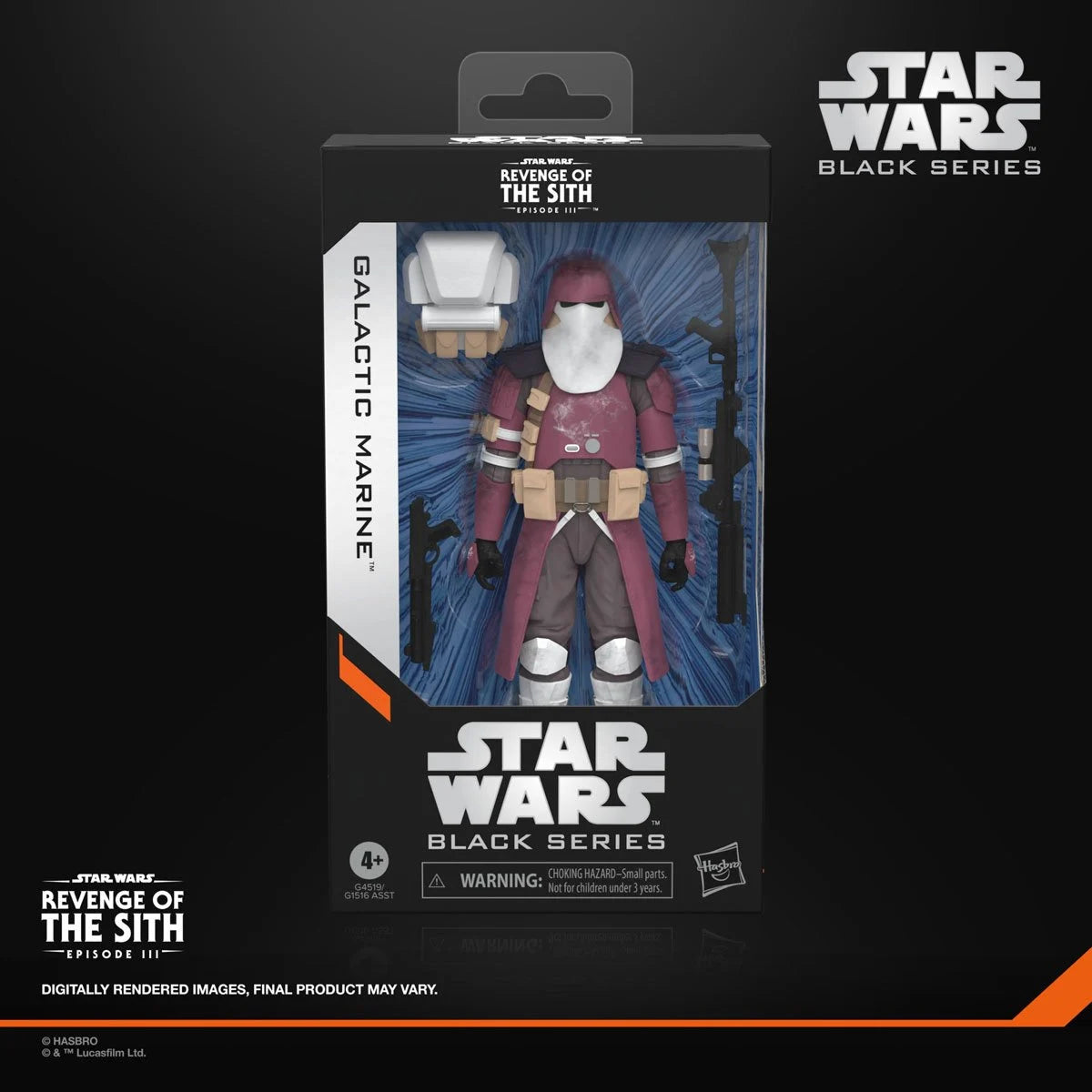 Star Wars Black Series Galactic Marine 6-inch action figure by Hasbro, detailed character figure from the Star Wars universe