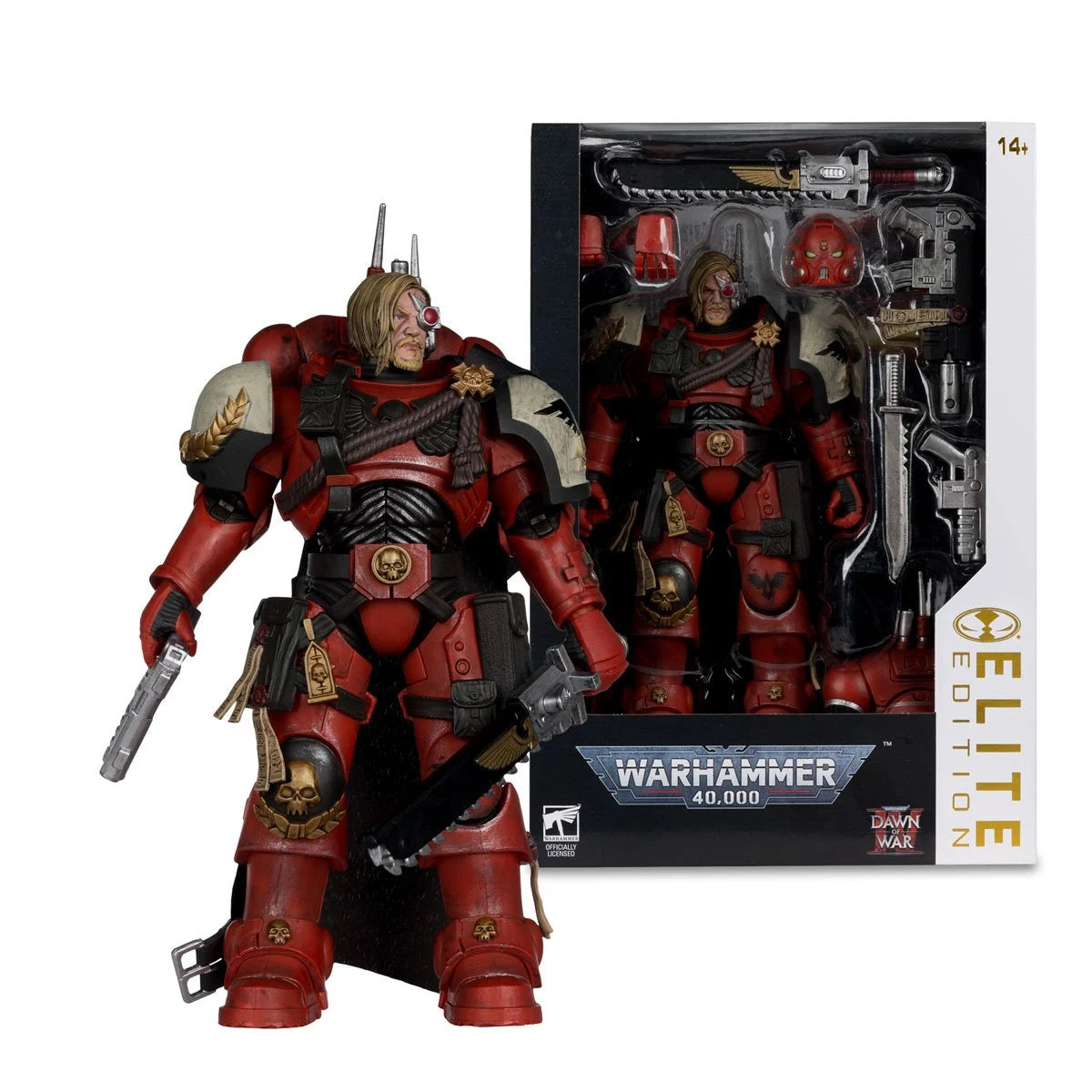 Warhammer 40,000 Captain Cyrus Dawn of War 4 McFarlane Elite Edition 
