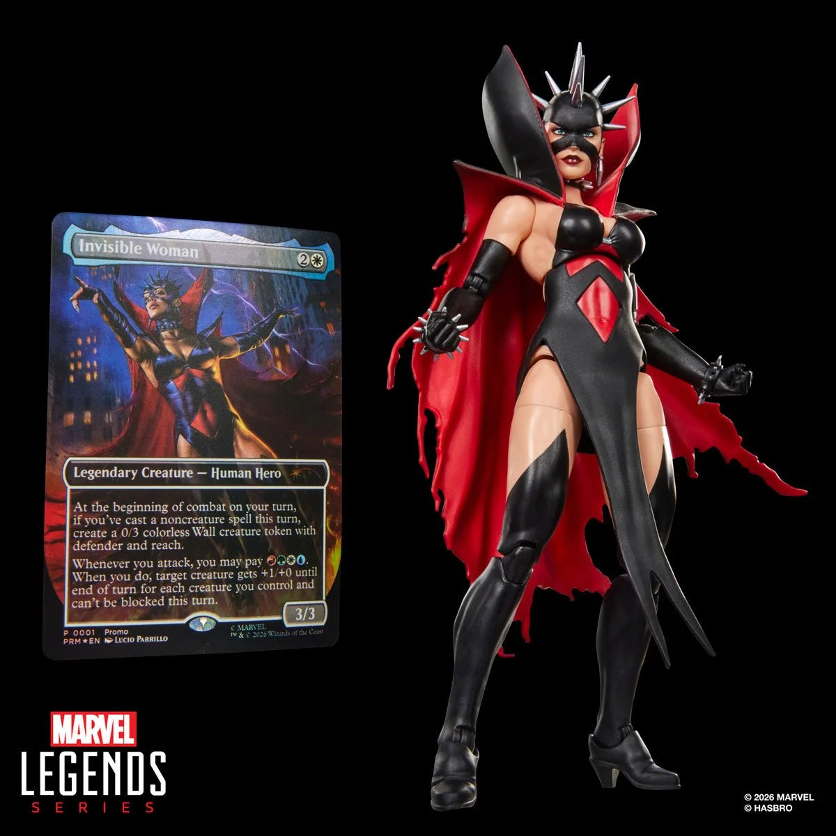 Marvel Super Heroes Magic: The Gathering Marvel Legends Series Malice (Sue Storm) 6-Inch Action Figure