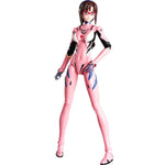 BLOKEES Neon Genesis Evangelion Mari Makinami Ilustrious plug suit model kit featuring detailed figure and vibrant colors.