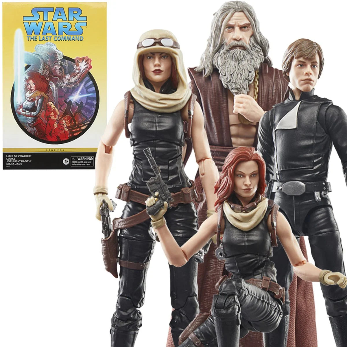 Star Wars The Black Series The Last Command Luke Skywalker, Luke, Joruus C'baoth, Mara Jade 6-Inch Action Figures