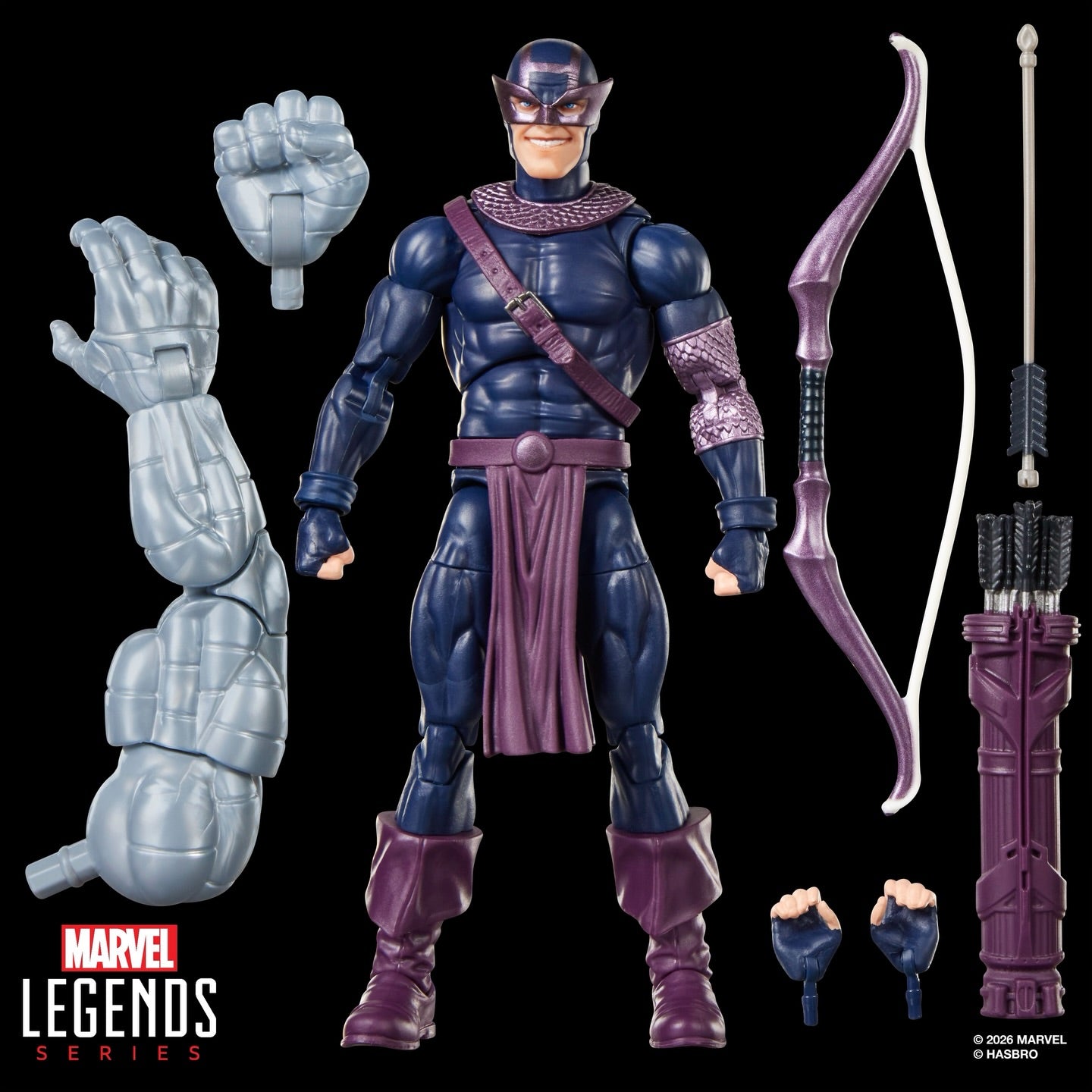 Marvel Legends Dark Avengers Hawkeye 6-Inch Action Figure