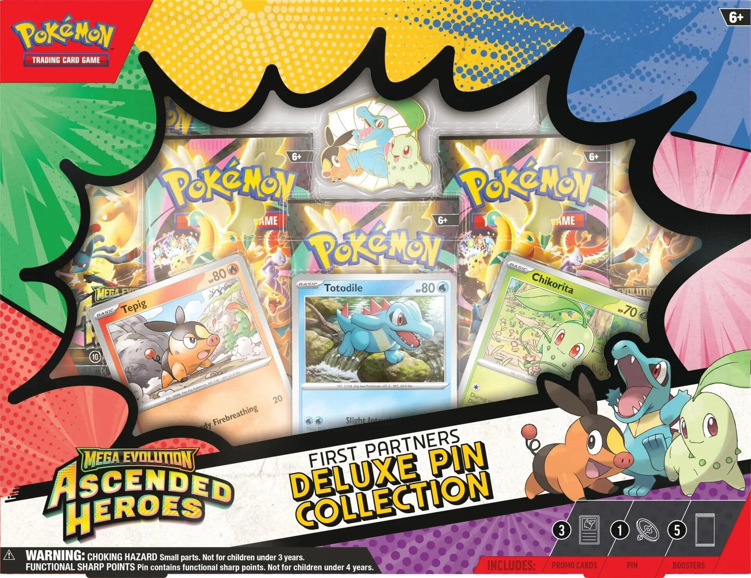 Ascended Heroes: Pokémon Pin Collection