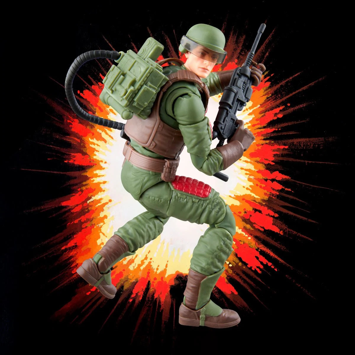G.I. Joe Classified Series Retro Cardback Anthony Flash Gambello 6-Inch Action Figure