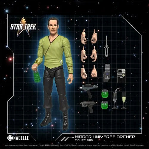 Star Trek: Enterprise Mirror Universe Archer Action Figure