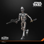 Star Wars Black Series IG-88 6-inch action figure by Hasbro, featuring detailed robotic design and articulation.