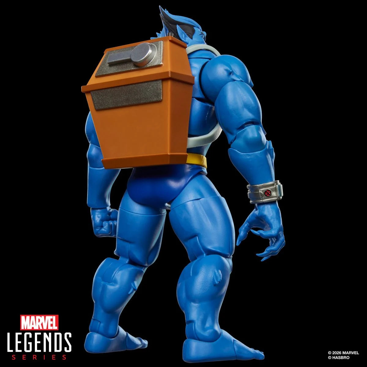 Marvel Legends X-Men '97 Beast action figure by Hasbro, 6-inch Marvel superhero figure with detailed costume and dynamic pose.