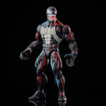 Marvel Legends Spider-Man Venom action figure by Hasbro from the Retro Collection, featuring detailed design and dynamic pose.