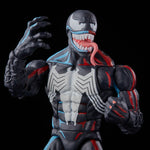 Marvel Legends Spider-Man Venom action figure by Hasbro from the Retro Collection, featuring detailed design and dynamic pose.