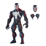 Marvel Legends Spider-Man Venom action figure by Hasbro from the Retro Collection, detailed sculpt with vibrant colors.