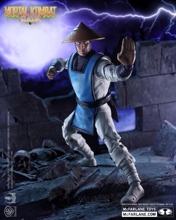 Mortal Kombat Klassic Raiden 7" Action Figure