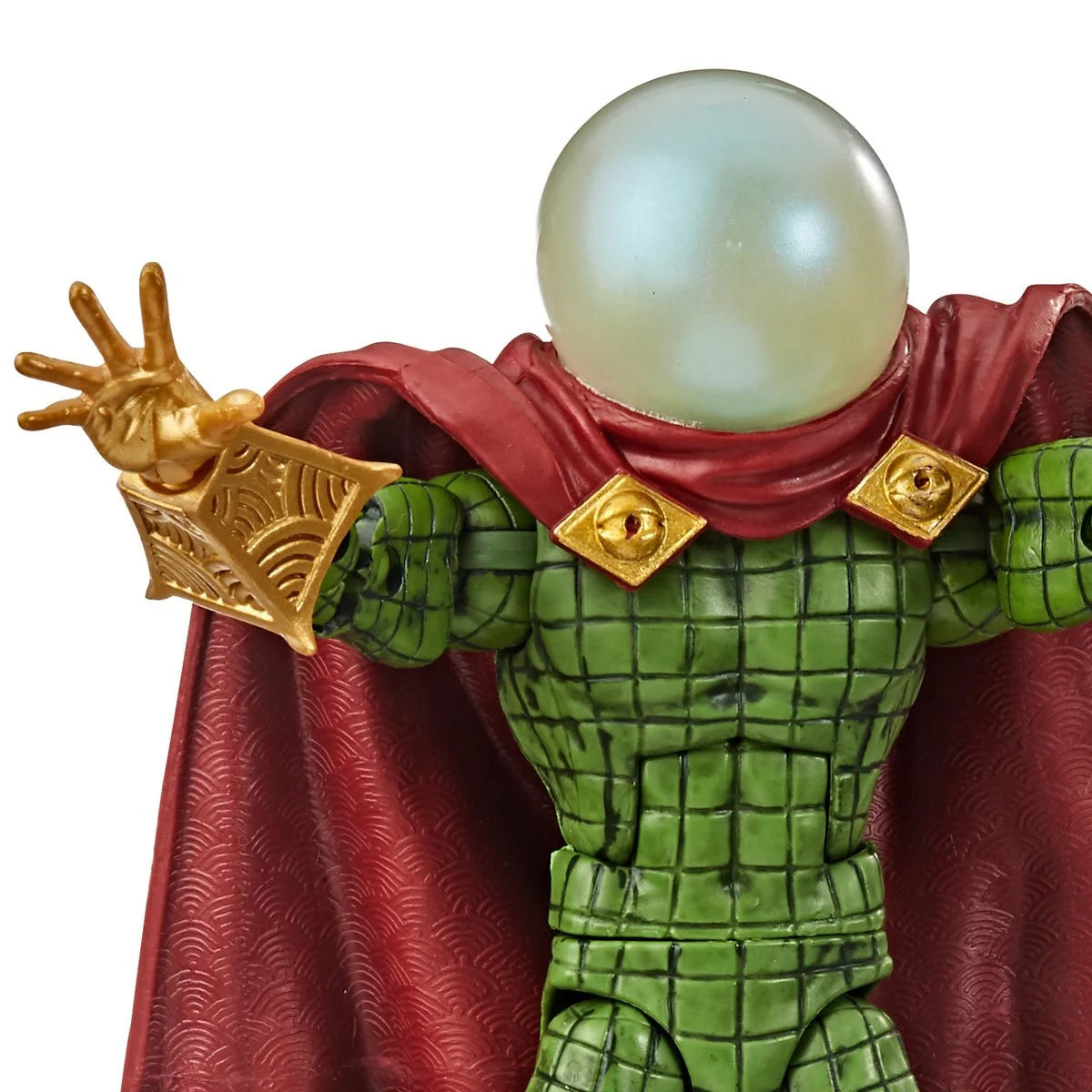 Marvel Legends Spider-Man action figure by Hasbro featuring Mysterio with detailed costume and dynamic pose.