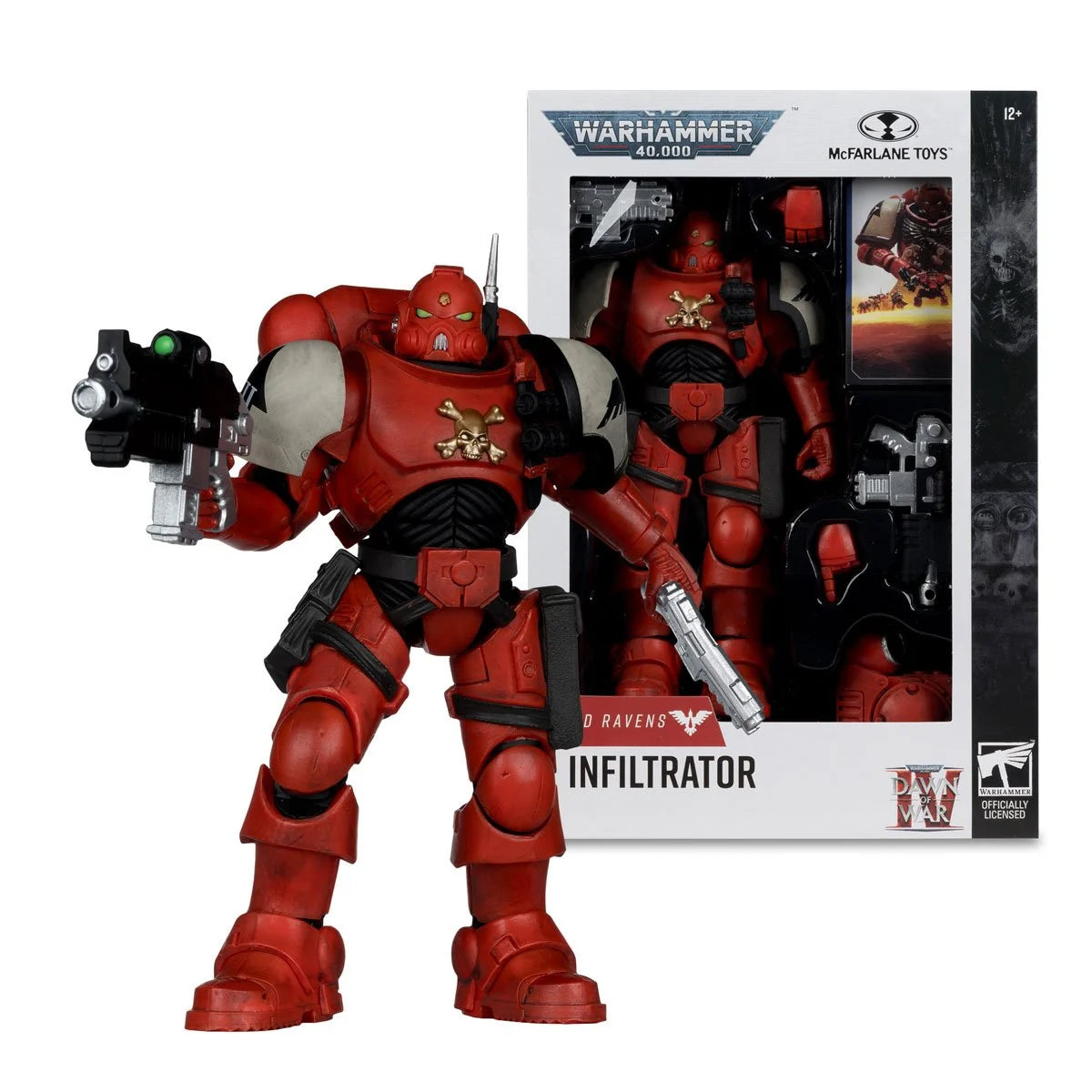 Warhammer 40,000 Wave 12 Infiltrator Blood Ravens Dawn of War 4 7-Inch Scale Action Figure