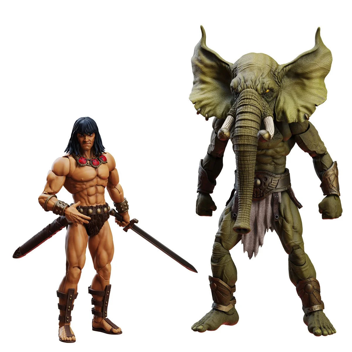 Conan the Barbarian The Tower of the Elephant Young Conan and Yag Kosha Action Figure 2-Pack