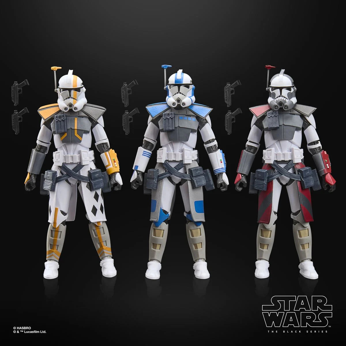 Star Wars The Black Series ARC Trooper Battle Pack Havoc, Colt, Blitz 6-Inch Action Figure
