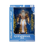 God of War Wave 2 Zeus action figure by McFarlane Toys, 7-inch gaming edition with detailed sculpt and vibrant paintwork.