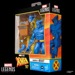 Marvel Legends Series Beast action figure from X-Men '97, 6-inch collectible toy by Hasbro, featuring detailed costume and pose.