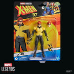 Marvel Legends Cyclops X-Corps action figure from X-Men 97 series by Hasbro, detailed 6-inch collectible toy with vibrant costume.