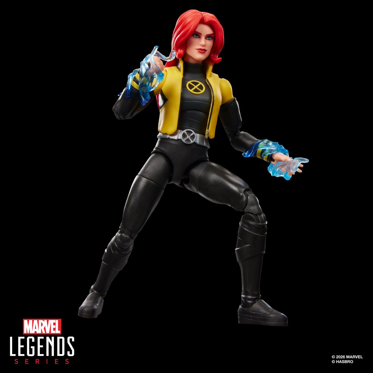 Marvel Legends X-Men 97 Jean Grey action figure by Hasbro, 6-inch collectible with detailed costume and pose.