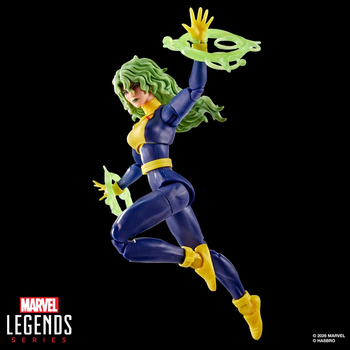 Marvel Legends X-Men 97 Polaris action figure by Hasbro, 6-inch collectible figure with detailed costume and accessories.