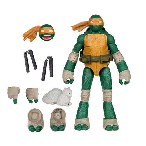 Teenage Mutant Ninja Turtles Page Punchers Wave 2 Michelangelo 5-Inch Scale Action Figure with Comic