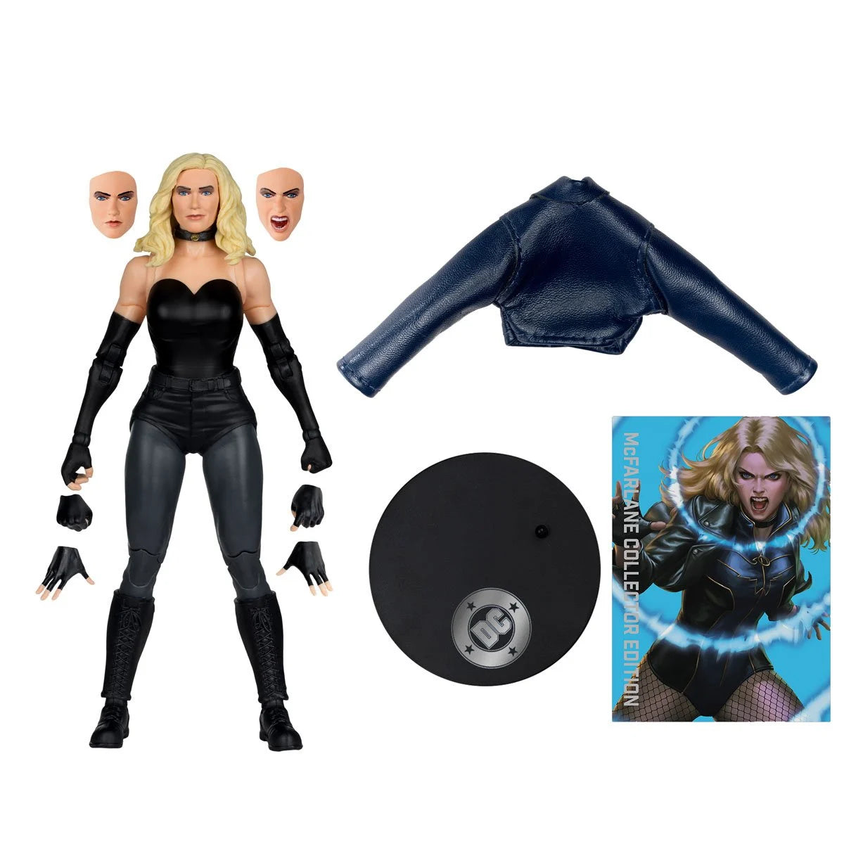 DC Multiverse McFarlane Collector Edition Wave 14 Black Canary DC Rebirth (CHASE)