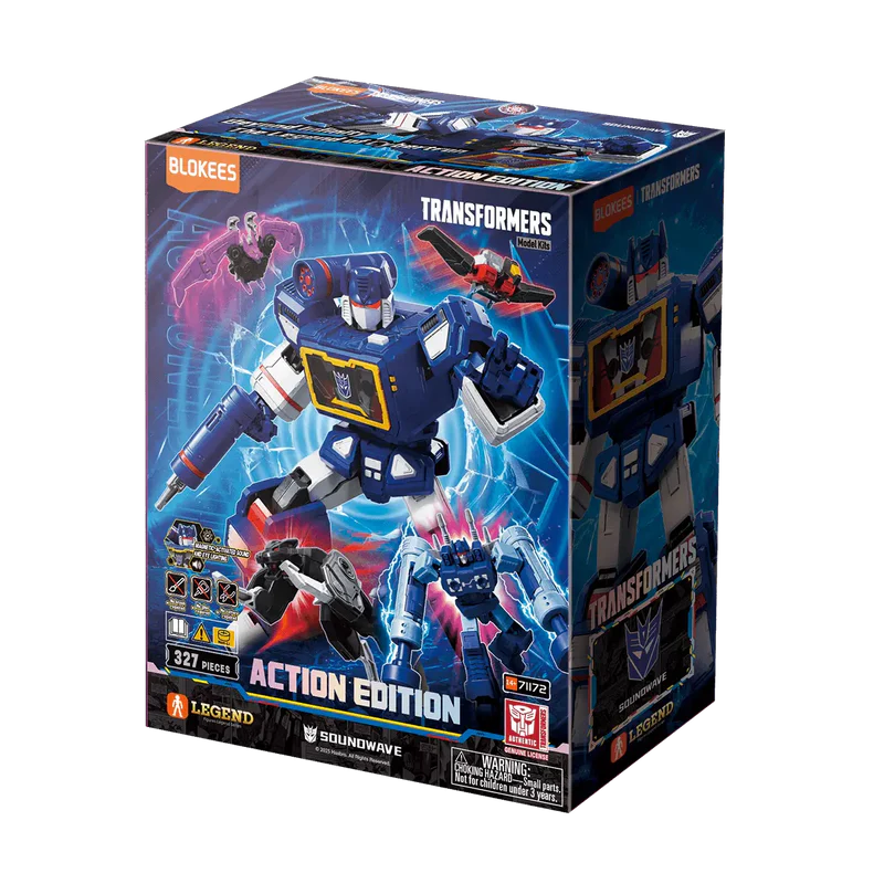 Blokees Transformers Action Edition 03 Soundwave