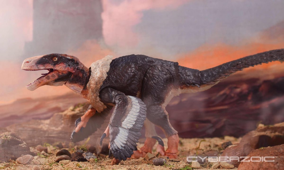 Achillobator giganticus- Cyberzoic- 1/18th scale action figure