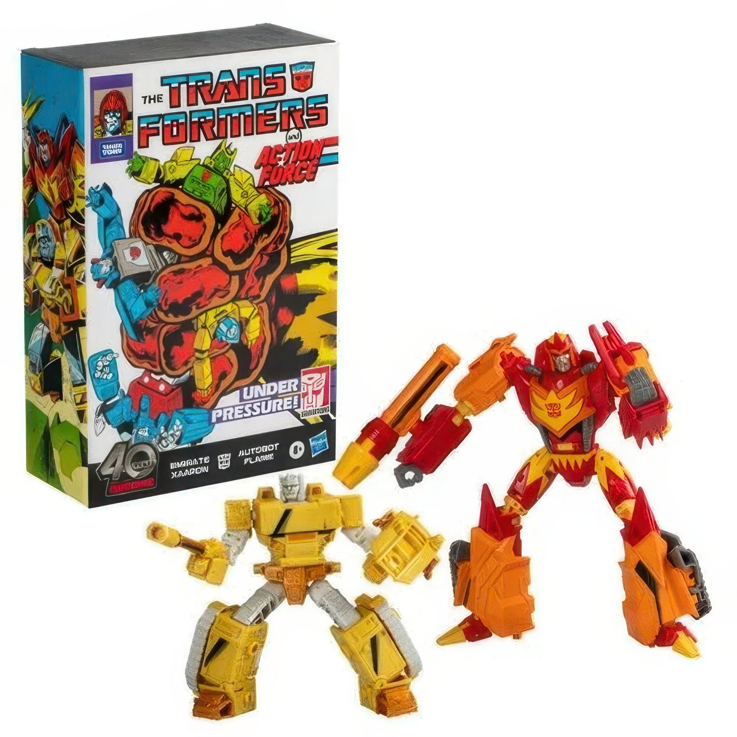 40th Anniversary Comic Edition Autobot Flame & Emirate Xaaron